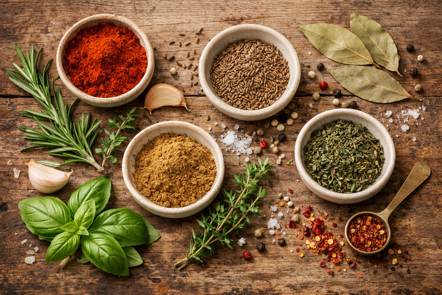 Condimente și ierburi aromatice